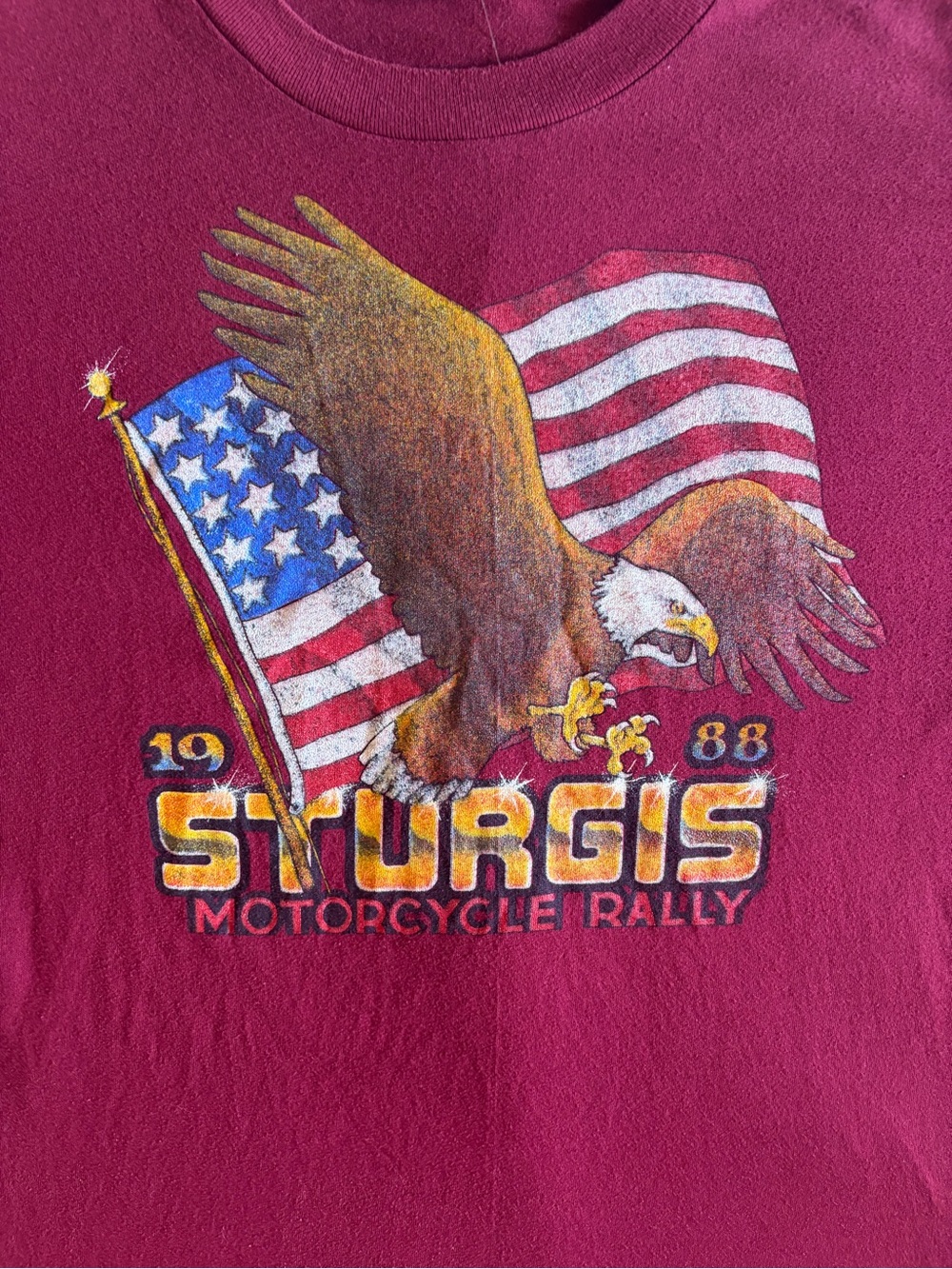 48th Annual Sturgis Motorcyle Rally T-Shirt (1988)

Size XL